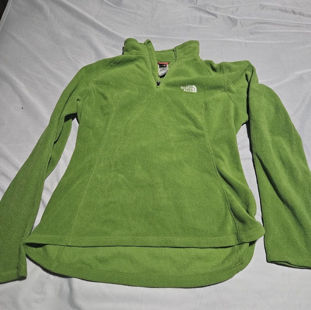 North face fleece pull over.